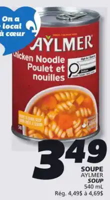 IGA AYLMER SOUP offer