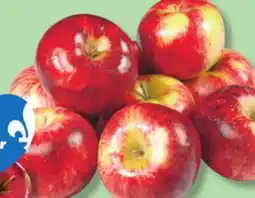 IGA CORTLAND, McINTOSH, EMPIRE OR SPARTAN APPLES offer