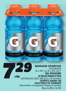 IGA GATORADE SPORTS DRINK offer