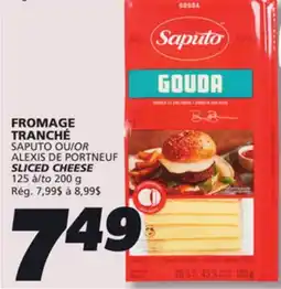 IGA SAPUTO SLICED CHEESE offer