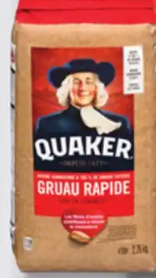 IGA QUAKER RAPIDE INSTANT OATMEAL offer