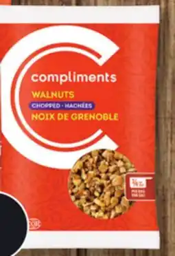 IGA COMPLIMENTS CHOPPED NUTS offer