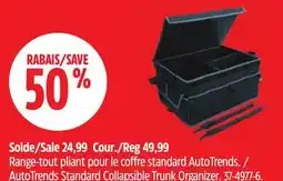 Canadian Tire AutoTrends Standard Collapsible Trunk Organizer offer