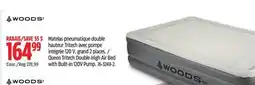 Canadian Tire Woods Queen Tritech Double-High Air Bed with Built-in 120V Pump offer