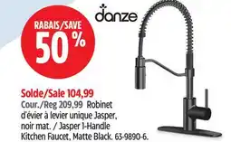Canadian Tire Jasper 1-Handle Kitchen Faucet, Matte Black offer