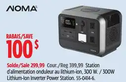 Canadian Tire 300W Lithium-Ion Inverter Power Station offer