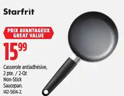 Canadian Tire Starfrit 2-Qt Non-Stick Saucepan offer