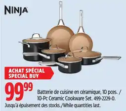 Canadian Tire Ninja 10-Pc Ceramic Cookware Set offer