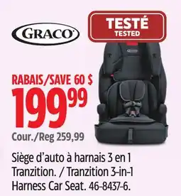 Canadian Tire Tranzition 3-in-1 Harness Car Seat offer
