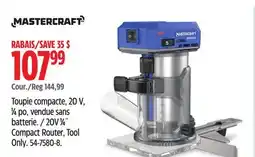 Canadian Tire Compact Router, Tool Only offer