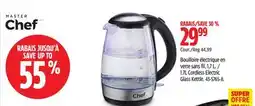 Canadian Tire 1.7L Cordless Electric Glass Kettle offer