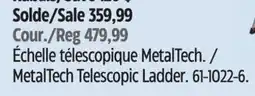 Canadian Tire MetalTech Telescopic Ladder offer