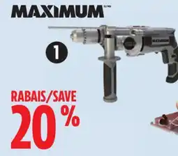 Canadian Tire MAXIMUM 8.5A 1⁄2˝ Hammer Drill offer