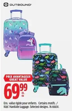 Canadian Tire Kids' Hardside Luggage. Selected designs offer