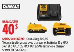 Canadian Tire 12V MAX 3Ah & 5Ah Batteries & Charger Starter Kit offer