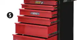 Canadian Tire 6˝ 6-Drawer Cabinet. Up to 700-lb caster capacity offer