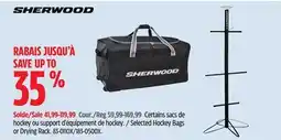 Canadian Tire Selected Hockey Bags offer