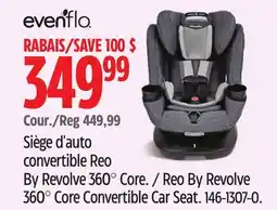 Canadian Tire Reo By Revolve 360° Core Convertible Car Seat offer