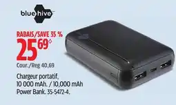 Canadian Tire Bluehive 10,000 mAh Power Bank offer
