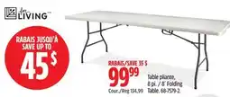 Canadian Tire 8´ Folding Table offer