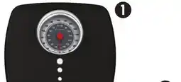 Canadian Tire Accuweight Mechanical Bathroom Scale, Black offer