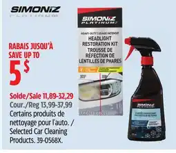 Canadian Tire Selected Car Cleaning Products offer