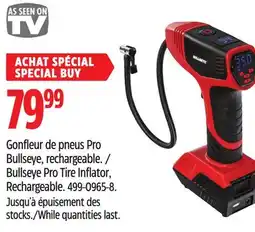 Canadian Tire Bullseye Pro Tire Inflator offer