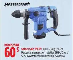 Canadian Tire SDS+ 12A Rotary Hammer Drill offer