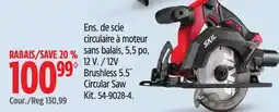 Canadian Tire SKIL 12V Brushless 5.5˝ Circular Saw Kit offer