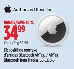 Canadian Tire Apple AirTag Bluetooth Item Tracker offer