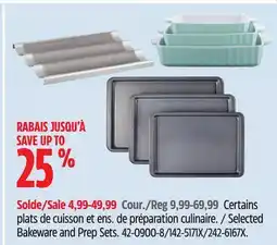 Canadian Tire Selected Bakeware and Prep Sets offer