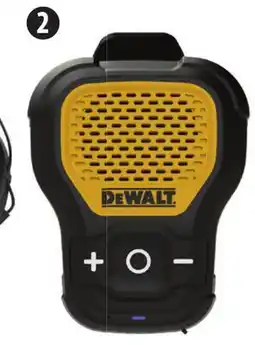 Canadian Tire DEWALT Jobsite Pro Wearable Speaker offer