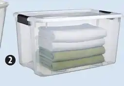 Canadian Tire 66L Ultra Clear Tote with Latched Lid offer