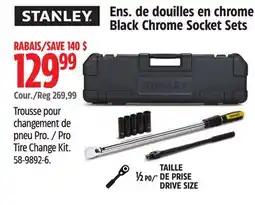 Canadian Tire Stanley Pro Tire Change Kit offer