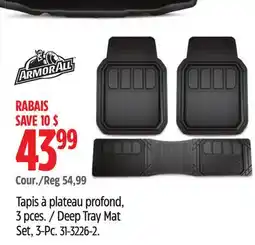Canadian Tire Armor All Deep Tray Mat Set, 3-Pc offer