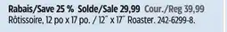 Canadian Tire 12˝ x 17˝ Roaster offer