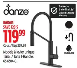 Canadian Tire Danze Tana 1-Handle offer