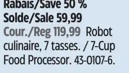 Canadian Tire 7-Cup Food Processor offer