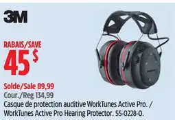 Canadian Tire 3M WorkTunes Active Pro Hearing Protector offer