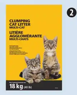 Canadian Tire Multi-Cat Clumping Cat Litter, Scented offer