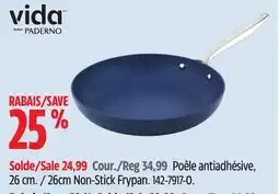 Canadian Tire Vida by Paderno 26cm Non-Stick Frypan offer