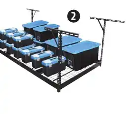 Canadian Tire Mastercraft 8´ x 4´ Ceiling Rack offer