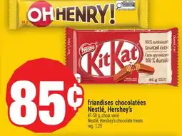 Super C FRIANDISES CHOCOLATÉES NESTLÉ, HERSHEY'S | NESTLÉ, HERSHEY'S CHOCOLATE TREATS offer