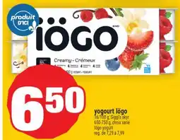 Super C YOGOURT IÖGO | IÖGO YOGURT offer