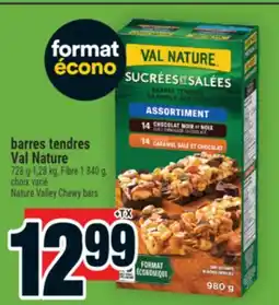 Super C BARRES TENDRES VAL NATURE | NATURE VALLEY CHEWY BARS offer