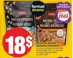 Super C MOITIÉS DE PACANES NATURELLES IRRÉSISTIBLE | IRRÉSISTIBLE NATURAL PECAN HALVES offer