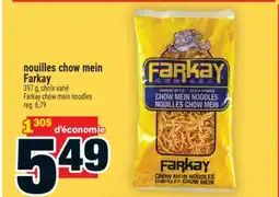 Super C nouilles chow mein Farkay | Farkay chow mein noodles offer