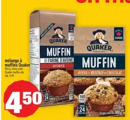 Super C MÉLANGE À MUFFINS QUAKER | QUAKER MUFFIN MIX offer