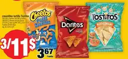 Super C CROUSTILLES TORTILLA TOSTITOS | TOSTITOS TORTILLA CHIPS offer