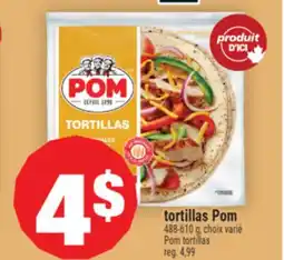 Super C TORTILLAS POM | POM TORTILLAS offer